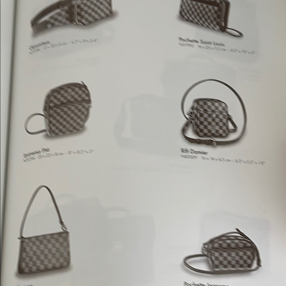 Louis Vuitton Blue Vintage Store Catalog - Picture 9 of 15